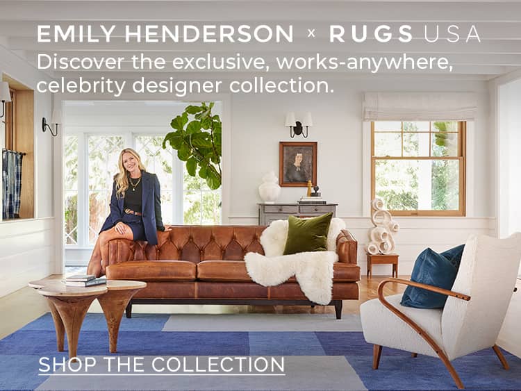 Emily Henderson Rugs Shop The Collection Rugs USA   Emily Henderson Banner Mobile Update 